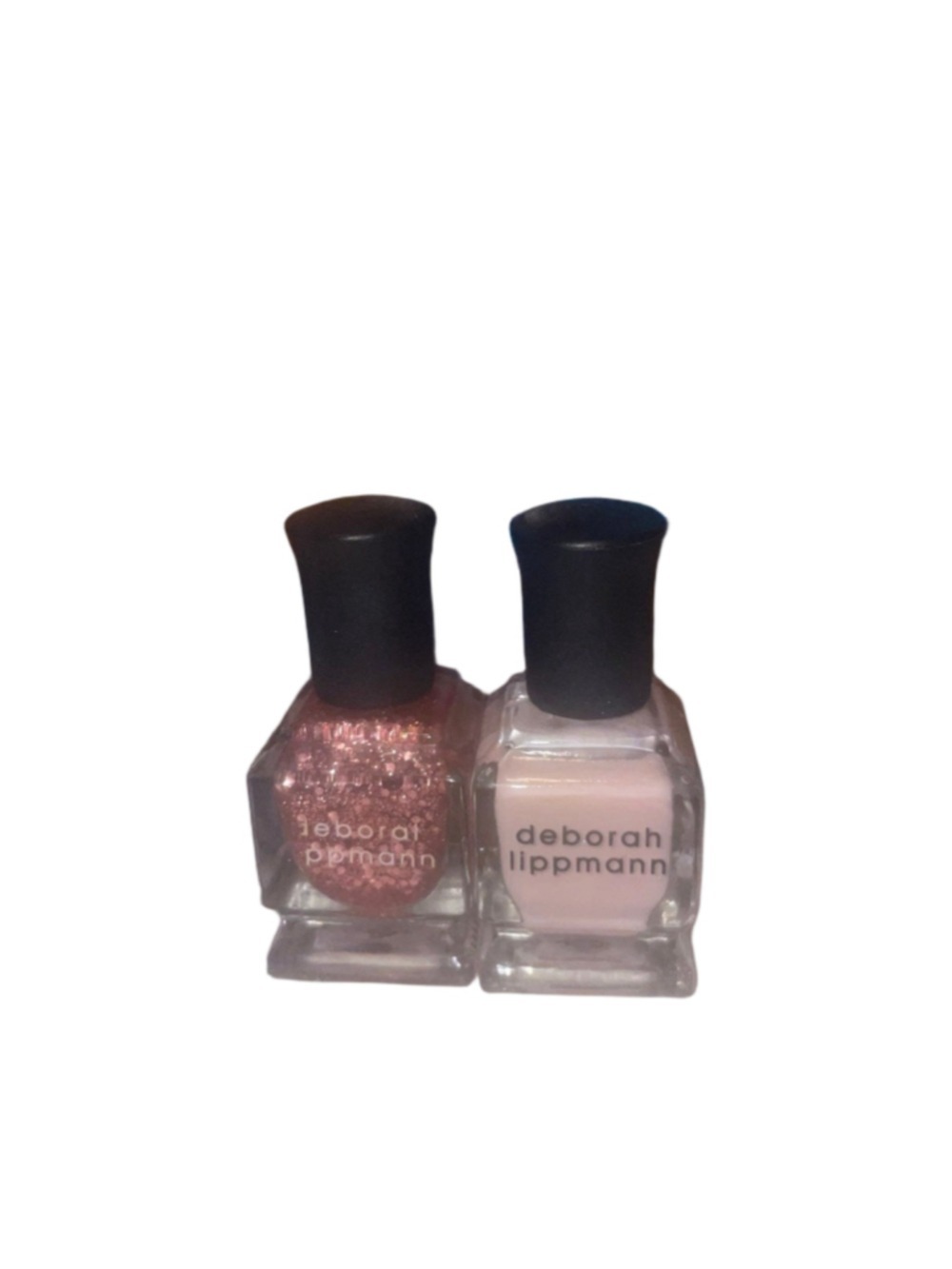 Deborah Lippman Glitter Pink Nail Polish